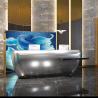 Buy cheap Office Counter Luxury Reception Desk 3D 2D Stainless Steel Reception Desk from wholesalers