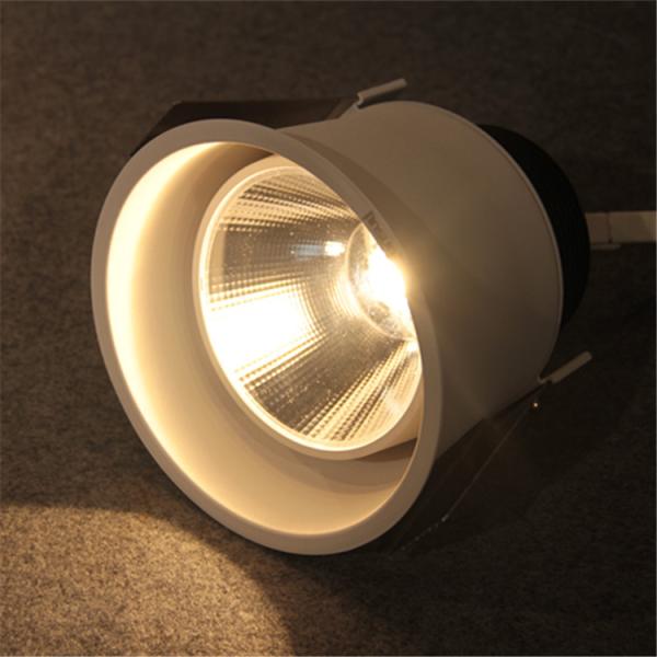 Buy cheap high grade round or Square 40W recessed downlight8High Efficiency spotlight Energy Saving CITIZEN COB LED Downlight from wholesalers