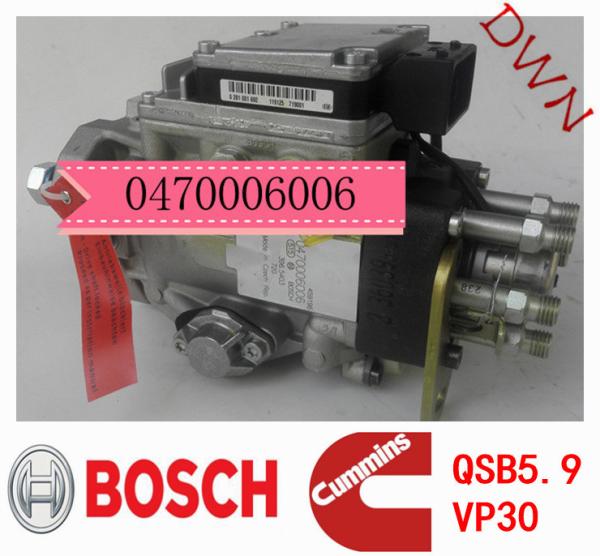 Buy cheap BOSCH High Pressure Diesel Fuel Injection Pump VP30 Fuel Pump 0470006006 = 3965403 for Cummins QSB5.9 engine from wholesalers