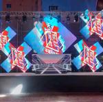 P4 Outdoor Big Screen Hire For Events RGB Pantalla Led Waterproof 7.5kg Cabinet