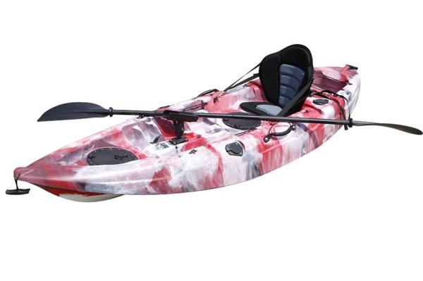 Buy cheap Light Weight Small Adult Kayak , Vibe Angler Tandem Sit On Top Fishing Kayak With Deluxe Seat from wholesalers