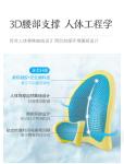 Memory Cotton Gel Car Waist Cushion Summer Mesh Breathable Car Chair Cushion