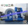 Buy cheap Commercial Inflatable Pool Slides For Kids , Inflatable Slip Slide from wholesalers