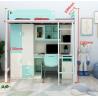 Buy cheap Hotel Steel Bunk Bed With Desk Stairs Customer Provided and Modern Bedroom Furniture from wholesalers