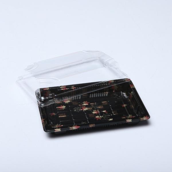 Buy cheap ODM Food Grade Plastic Disposable Sushi Box For Restaurant from wholesalers