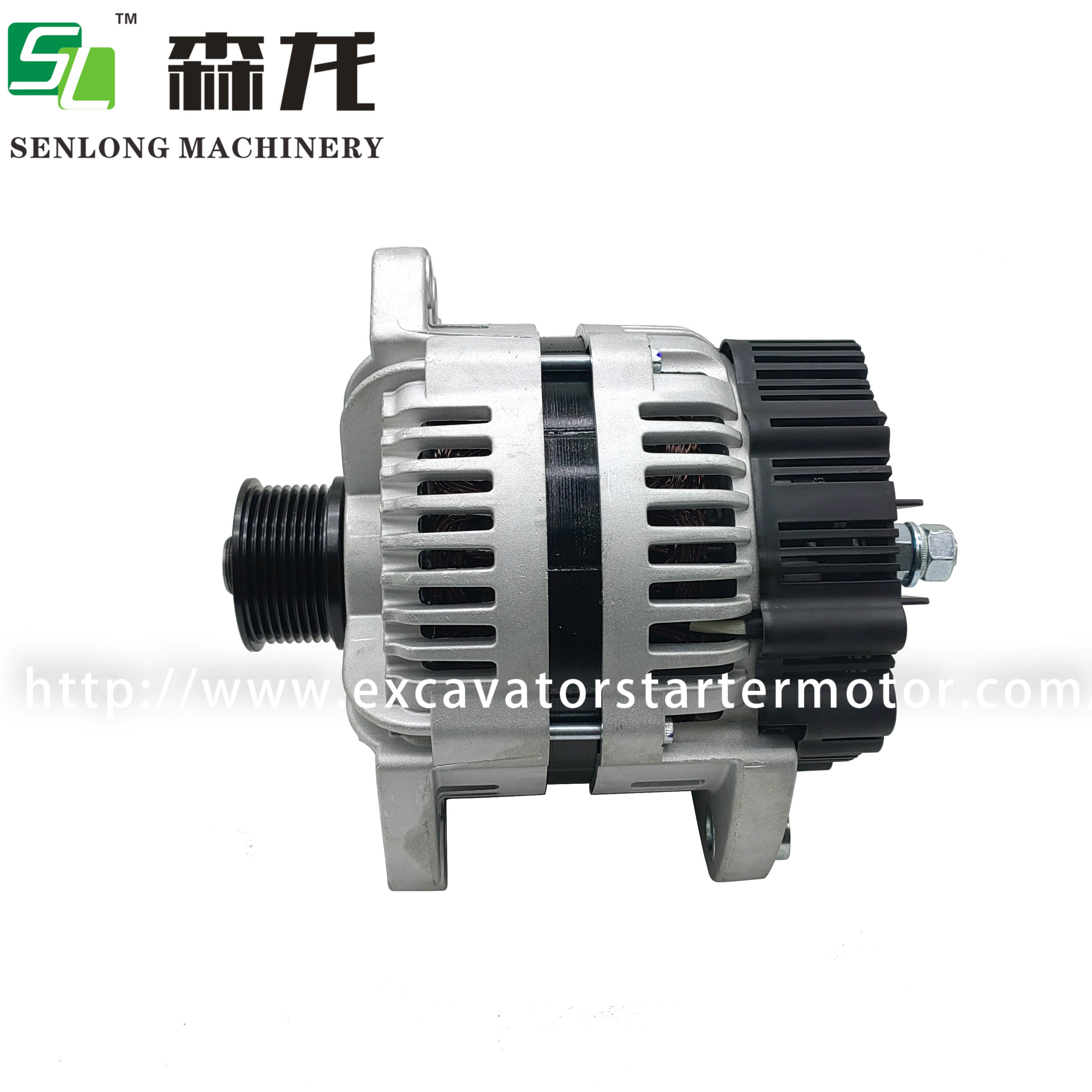 Excavator Alternator 28V 240A Petele Generator HEH324A06
