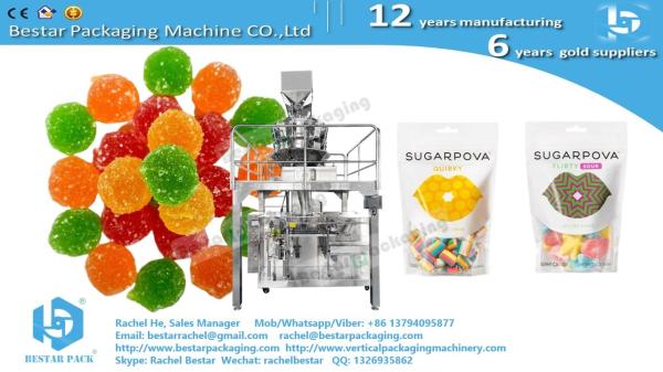 Buy cheap Candy ball snacks 300g stand up pouch automatic packing doypack machine from wholesalers
