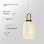 Mid century pendant light retro design glass lampRestaurant Hotel Simple