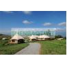 Buy cheap Modern Travel Longing Luxury Camping Tent 30 Square Meter Hotels White grey yellow from wholesalers