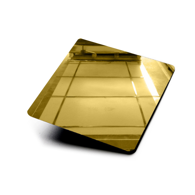 316H S31609 1.4436 Rose Gold Stainless Steel Sheet ASTM JIS
