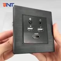 Buy cheap Aluminum panel wall mounted smart multimedia media hub for hotel product