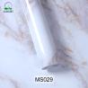 Buy cheap 1.22m or 0.61m Width Size High Glossy Marbling PVC Wallpaper Adhesive Wall Stickers for Bathroom and Kitchen Marble Wallpaper from wholesalers