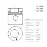 Buy cheap Engine Spare Parts Coated Aluminum Alloy Piston OM364N 0027900 93831606 from wholesalers