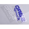 Buy cheap Custom Printed UV resistant transparent liner clear adhesive vinyl car decal sticker from wholesalers