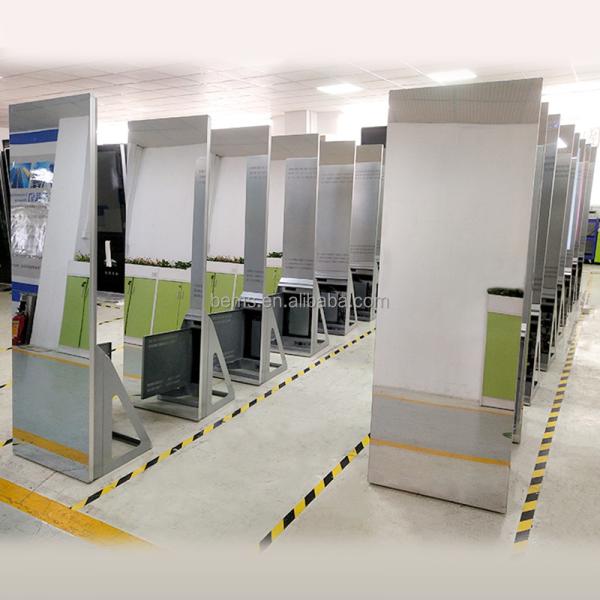 49 Inch Magic Mirror Advertising Display Stand Alone Digital Signage Transparent