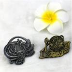 Polishing Die Casting Antique Lapel Pin Badges For Jackets Clothing