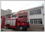6T Fire Fighting Vehicle Double Row , Foam Fire Service Truck Innovative