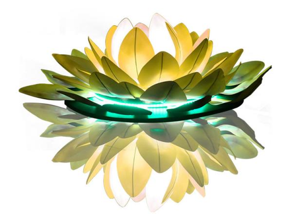 LED Emulation Lotus Lights Water Landscape Outdoor Waterproof Pond Bright