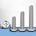 Carbon Steel Pan Head Screw M3 - M12 Self Tapping Round Head Screws