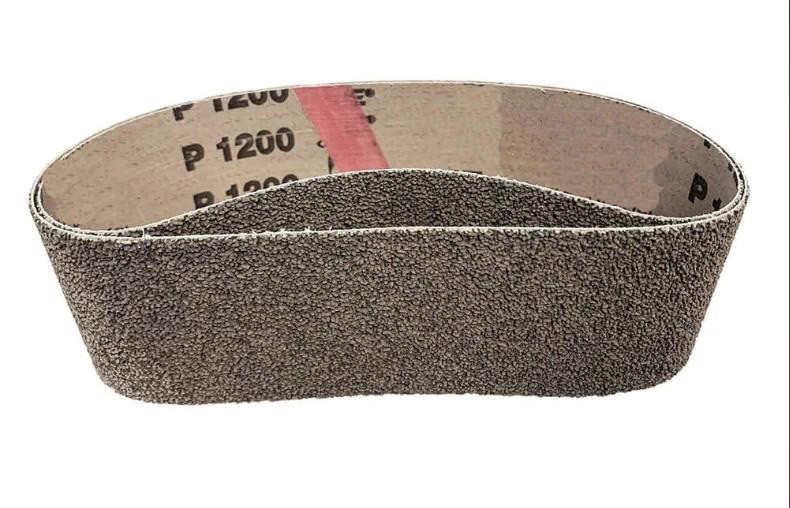 Agglomerate Sanding Belts Silicon / Aluminum 5 Times Long Lasting P120