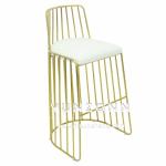 Buy cheap Antique Vintage Stool Bar Pub Table Chair Set Stainless Steel Plywood Sponage from wholesalers