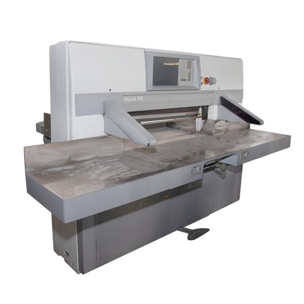 Buy cheap Secondhand Hydraulic Guillotine Paper Cutting Machine Perfect for Advertising Company from wholesalers