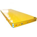 Battery Powered 50T Material Transfer Cart Customized Convenient Maintenance