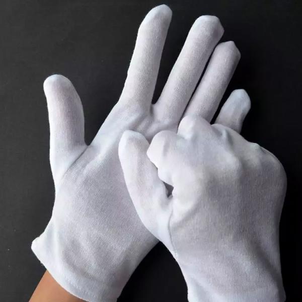 Buy cheap Sweat Absorption 100 Percent Cotton Gloves from wholesalers