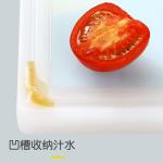 Korean Style Meat Double Sided Non Slip Plastic Chopping Board