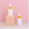 Buy cheap 30ml Frosted White Decorative Essential Oil Dropper Bottle For Cosmetics from wholesalers