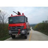 Buy cheap G.V.W 33 Ton Mercedes Benz ARFF Aircraft Airport Fire Truck 580HP 6x6 Drive product