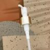 Buy cheap 24/410 Long Nozzle Plastic Cosmetic Lotion Pump Gold Aluminum Closure Metal Shell With Clip from wholesalers