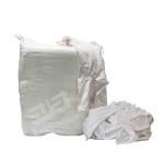 Factory White Cotton Blend Rags Pre-Washed industrial workshop use 35-60 CM 100%
