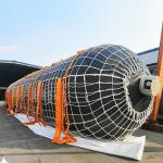 Buy cheap Sunken Vessels Floating Boat Lifting Airbags , Black Boat Recovery Airbags Fill from wholesalers