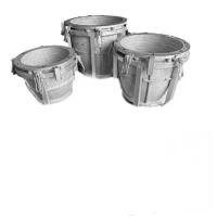 Buy cheap Silver Roto Moulded Products Plastic Flower Pot Flower Planter Box Rotomolded product