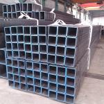 MS ERW Steel Hollow Sections Shape Rectangular , Welded Black Steel Pipe 6m