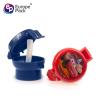 Buy cheap Wholesale Cartoon design child resistance cap plastic water bottle caps with straw from wholesalers