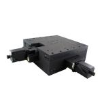 170mm Travel Electric Motorized XY Stage Table Crossed Roller Bearing