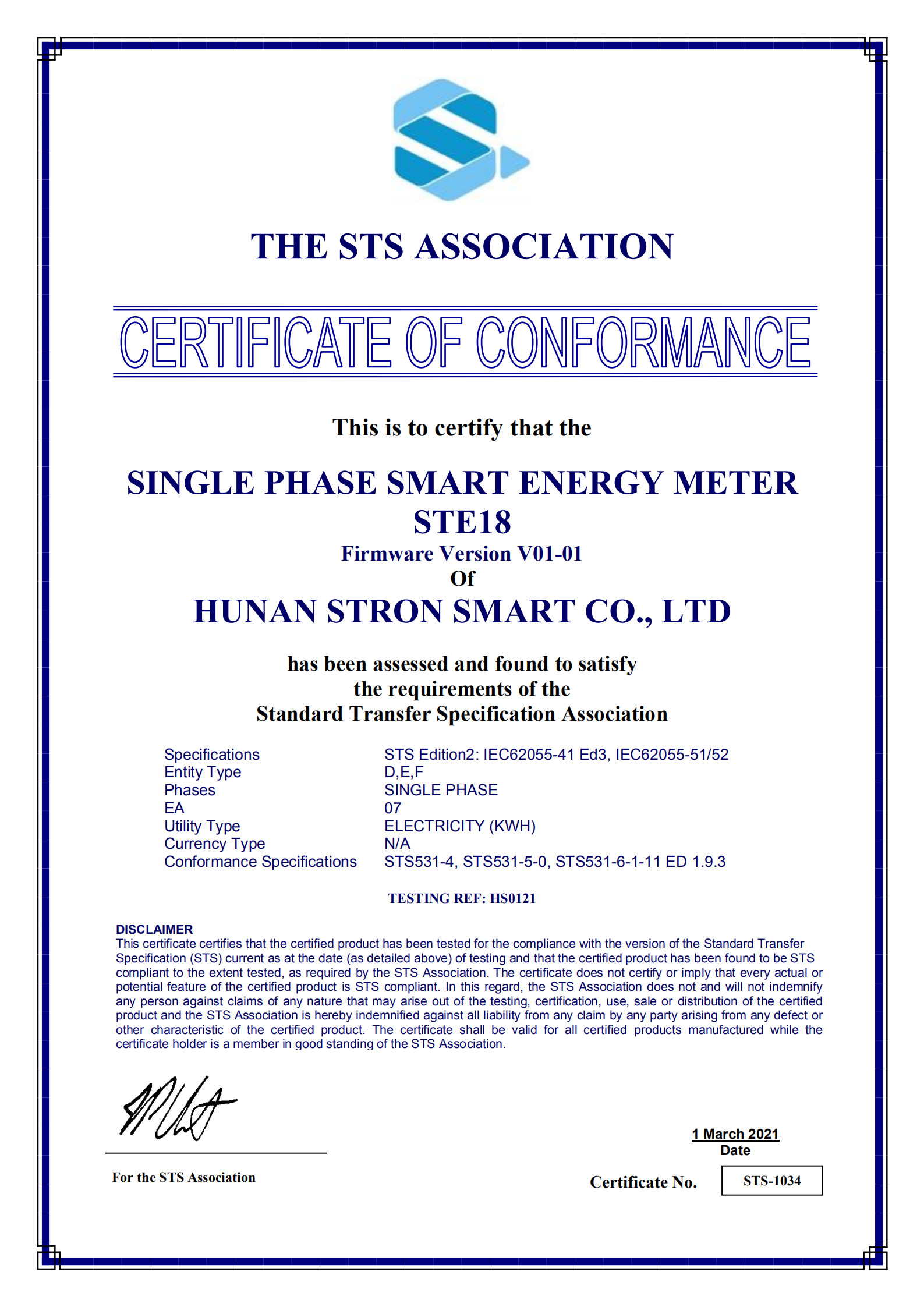 Prepaid Split Keypad LORA RF Single Phase Smart Electricity Meter With CIU