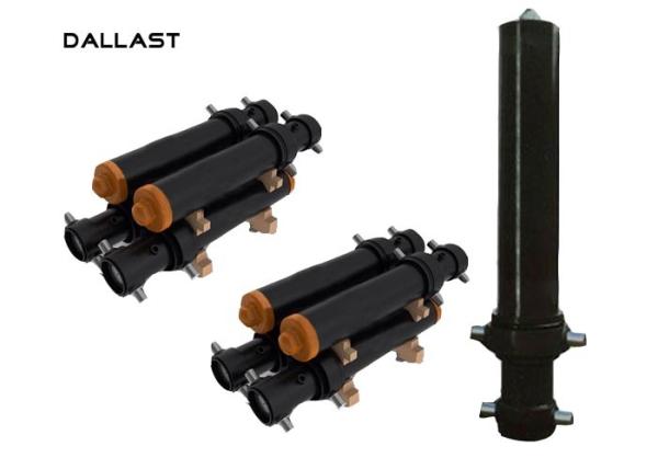 1 Acting Truck Hydraulic Lift Cylinder Heavy Duty Concrete Pump , Hydraulic Oil