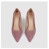 Buy cheap Leather Insoles 85mm High Heel Dress Shoes Thin Heeled For Party Wedding from wholesalers