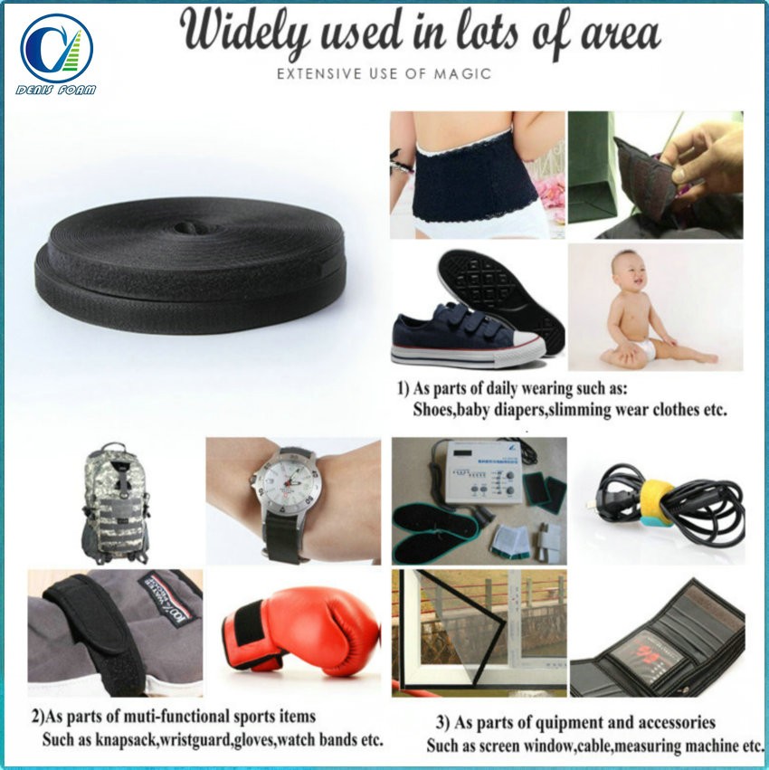 Made to order hook loop fastener tape