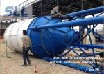 Stationary Type Fly Ash Storage Silo For Concrete Mixing Plant 3-10T
