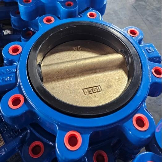 Buy cheap Body material Ductile Iron GGG50 Butterfly Valve Wafer Flanged Lug Water Standard from wholesalers