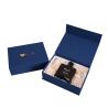 Buy cheap Navy Blue Custom Luxury Cosmetic Packaging Gift Boxes For Perfume Glass Bottle from wholesalers