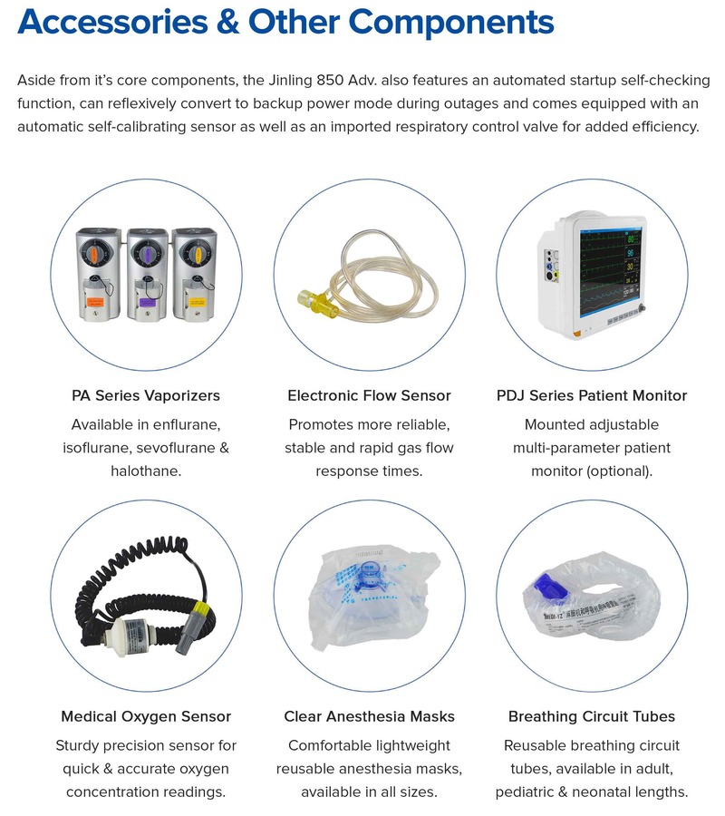 Medical Equipment Anestesia Machine Portable The Anesthesia Machine With Two Vaporizers Veterinary