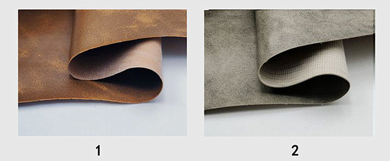 Snow Frosted Knitted PVC Material Leather 0.6mm Thickness For Packaging Box