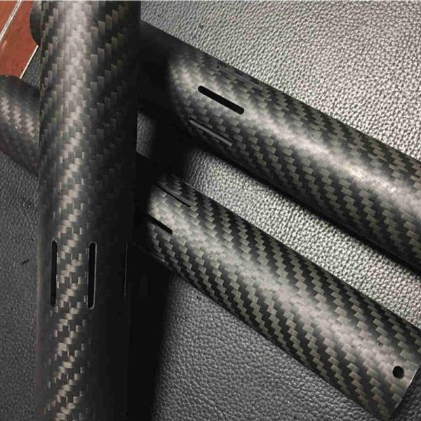 Buy cheap 3K Plain Round Carbon Fiber Tube Roll Wrapped For RC Airplane from wholesalers