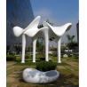 Buy cheap Large Outdoor Metal Sculpture Color Painted Handmade Red Baking Varnish from wholesalers