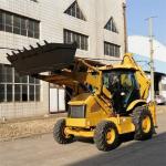 Buy cheap Construction Works 4WD Backhoe Loader High Performance Earth Moving Machinery from wholesalers